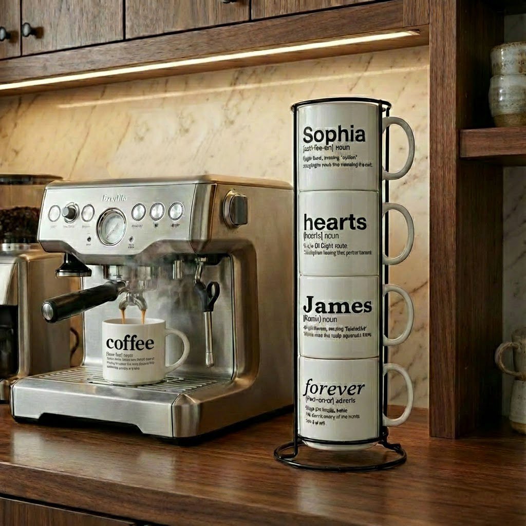 3-Mug Stack | Beckoning + Threshold + Tending | Signature Collection | Stackable Mug Set - Image 6