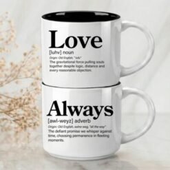 2-Mug Stack | Love + Always | Signature Collection