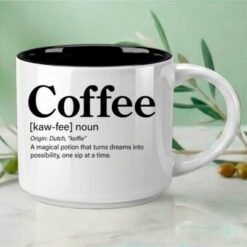 Coffee - Single Mug | Word Story Style Coffee Mug – Because Every Word Tells a Story