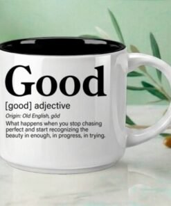 Good – Single Mug | Word Story Style Coffee Mug – Because Every Word Tells a Story
