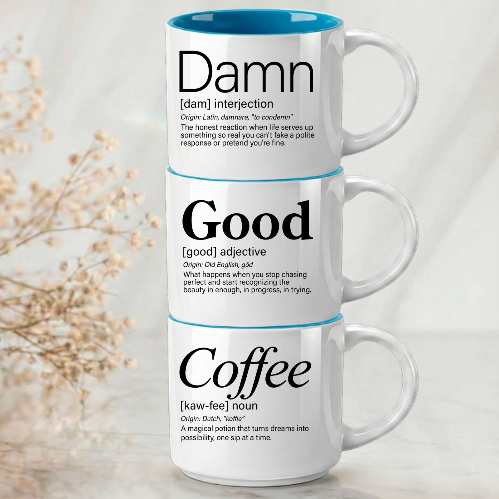 2-Mug Stack | Good+ Coffee | Signature Collection - Image 8