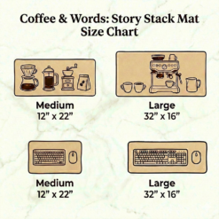 Coffee mat-Size Chart