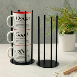 Alternative view of 3-Mug Stack | Damn + Good + Coffee | Signature Collection
