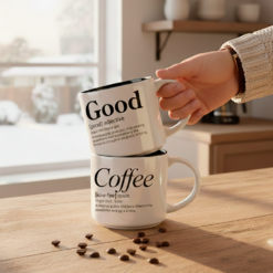Alternative view of 2-Mug Stack | Good+ Coffee | Signature Collection