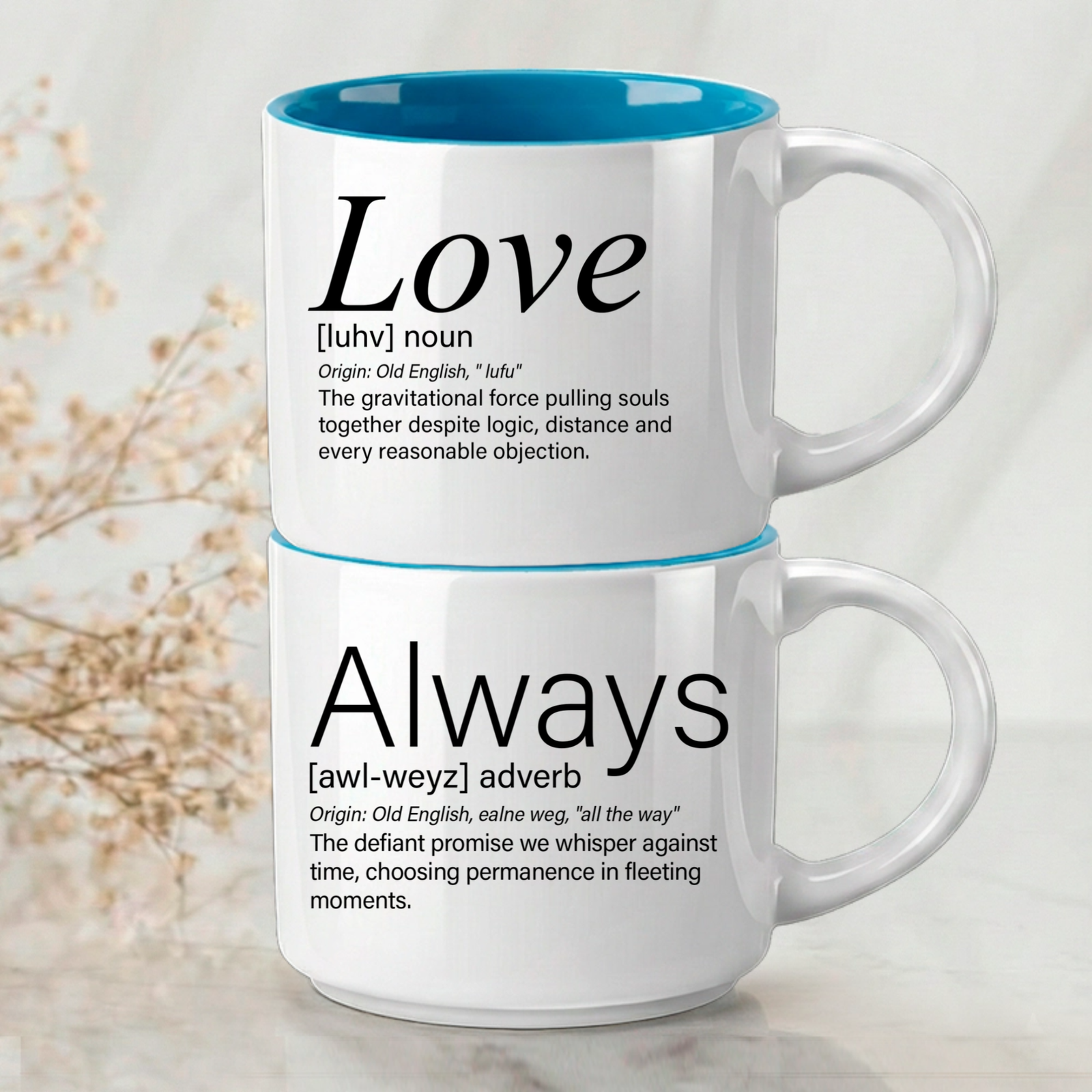 2-Mug Stack | Love + Always | Signature Collection - Image 6