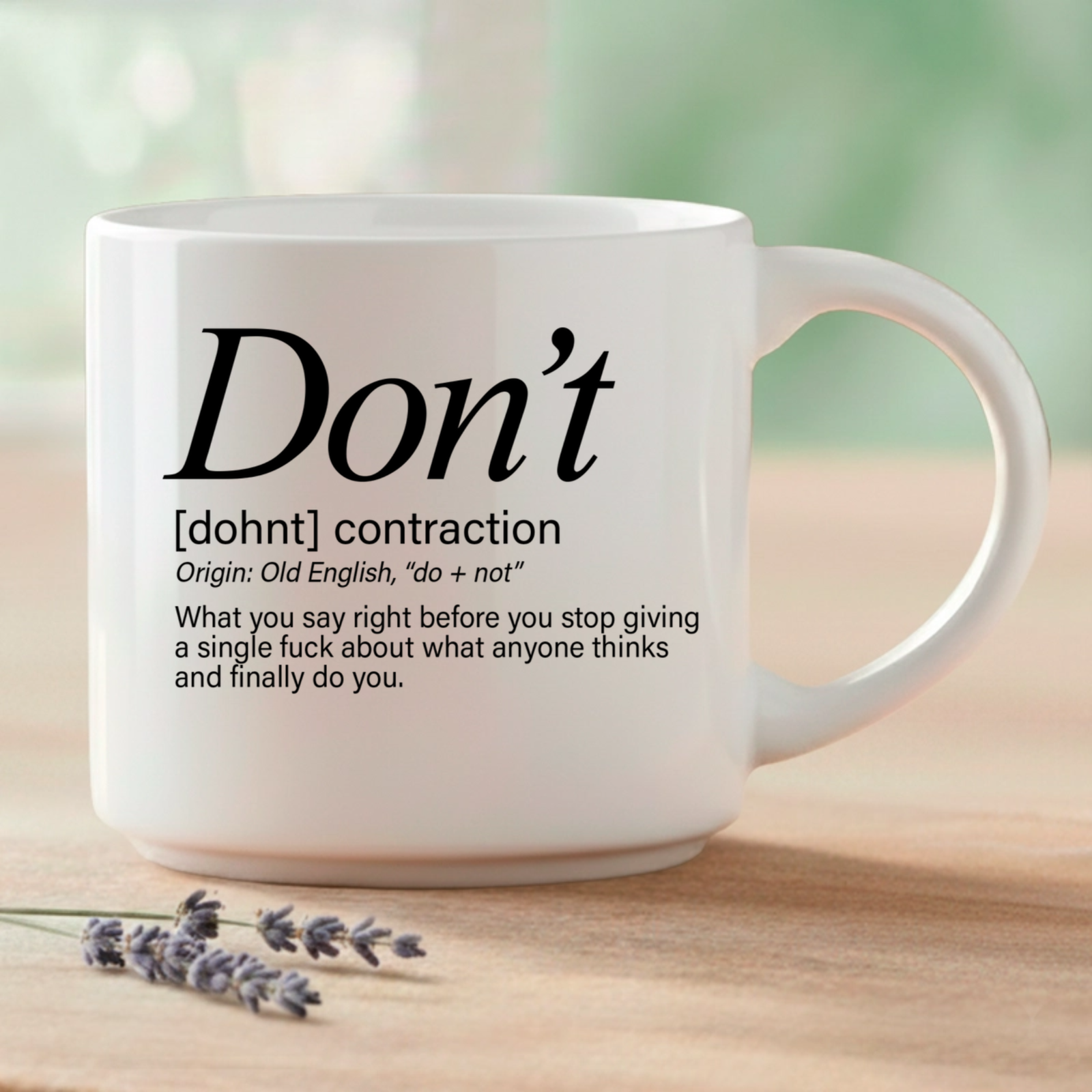 Don't – the moment you stop trying to fix everything and choose to simply be present in your own beautiful mess.