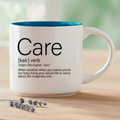 Care – what you release when you understand that not everything deserves your energy, especially other people's opinions of you.