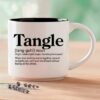 Tangle – Single Mug | Love of Life Relationship Word Story Style® Coffee Mug – Because Every Word Tells a Story