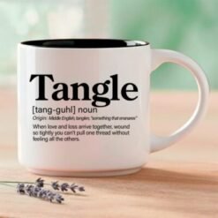 Tangle – Single Mug | Love of Life Relationship Word Story Style® Coffee Mug – Because Every Word Tells a Story