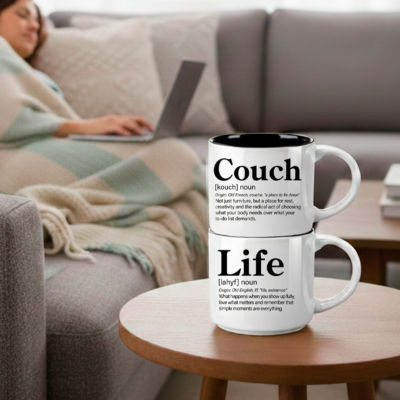 COUCH + LIFE – where rest becomes a revolutionary act and presence becomes everything.