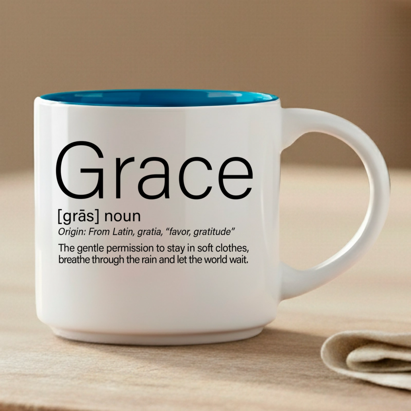 Grace – for mornings when you need permission to be gentle with yourself.