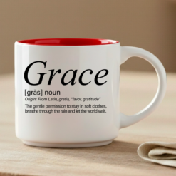 Grace – for mornings when you need permission to be gentle with yourself.
