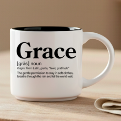 Grace – for mornings when you need permission to be gentle with yourself.