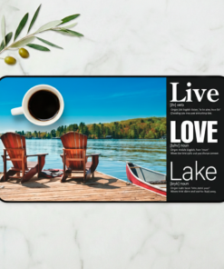 Live + Love + Lake – for those who know that real life happens by the water.