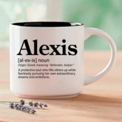 Alexis – Single Mug | Word Story Style® Coffee Mug – Because Every Name Tells a Story