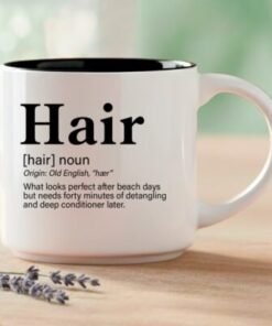 Hair – Single Mug | Word Story Style® Coffee Mug – Because Every Word Tells a Story