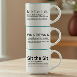 Talk the Talk + Walk the Walk + Sit the Sit — one edition, one voice, one complete life arc.