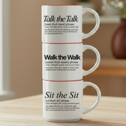 Talk the Talk + Walk the Walk + Sit the Sit — one edition, one voice, one complete life arc.