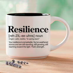 Resilience is one of those words. It arrived not as a reminder of what you should be, but as a recognition of what you already are. You have weathered the storms. You are still standing. Still growing. Still reaching toward the light. That is strength — and it deserves to be held in your hands every morning. Coffee & Words