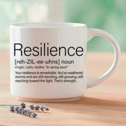 Resilience is one of those words. It arrived not as a reminder of what you should be, but as a recognition of what you already are. You have weathered the storms. You are still standing. Still growing. Still reaching toward the light. That is strength — and it deserves to be held in your hands every morning. Coffee & Words