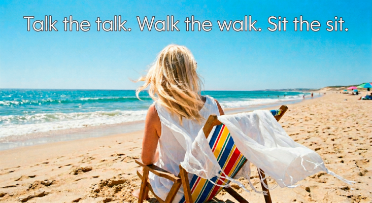 If you're still in the Talk, keep speaking your truth. If you're deep in the Walk, your tribe sees you. And if you've finally found your Sit — welcome. You've earned it.