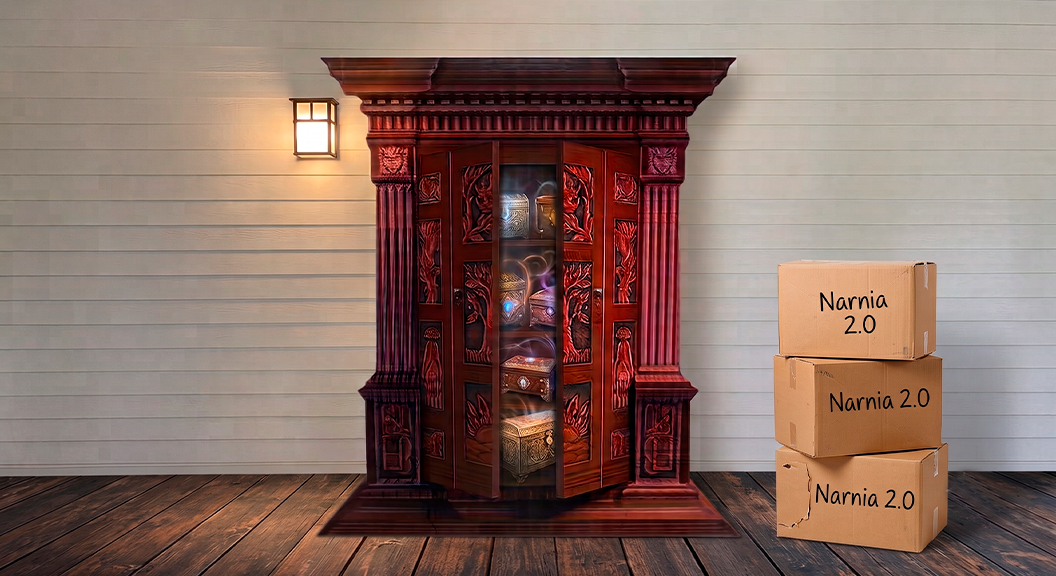 Across the hall from my apartment is a large storage closet I recently rented. I’m calling it Narnia 2.0. The closet’s new purpose is to hold some very special treasures in my life.