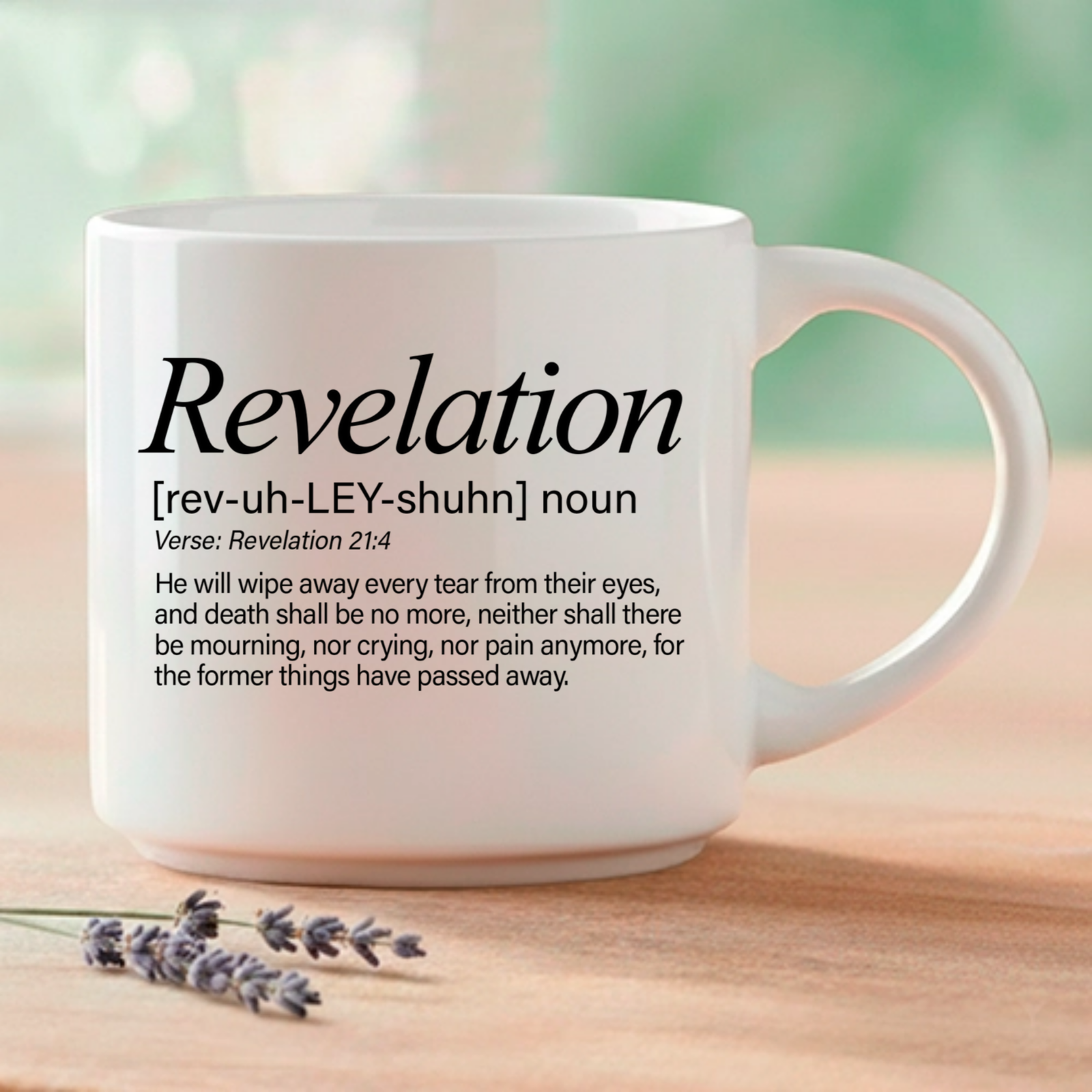 Revelation, Word Story Style™ verse. Available in four colors.