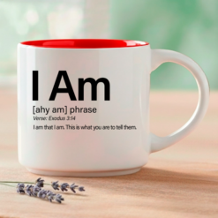 I Am, Word Story Style™ Exodus 3:14 bible verse. Available in 4 colors.