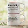 2-Mug Stack | Blessing + Fills My Cup Mug Set: What Fills Your Cup