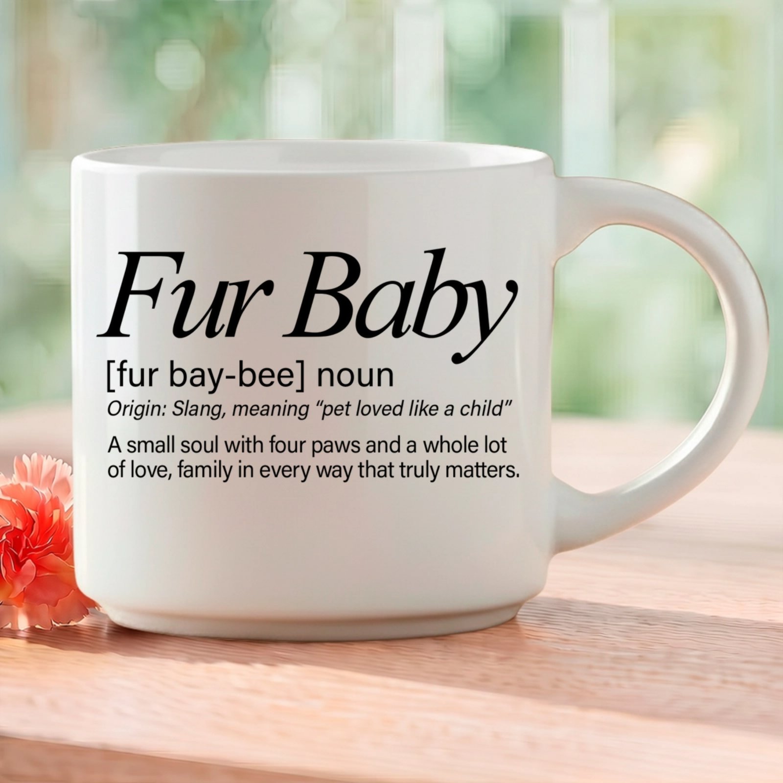 Single Mug | Fur Baby Coffee Mug: A Gift for Pet Lovers